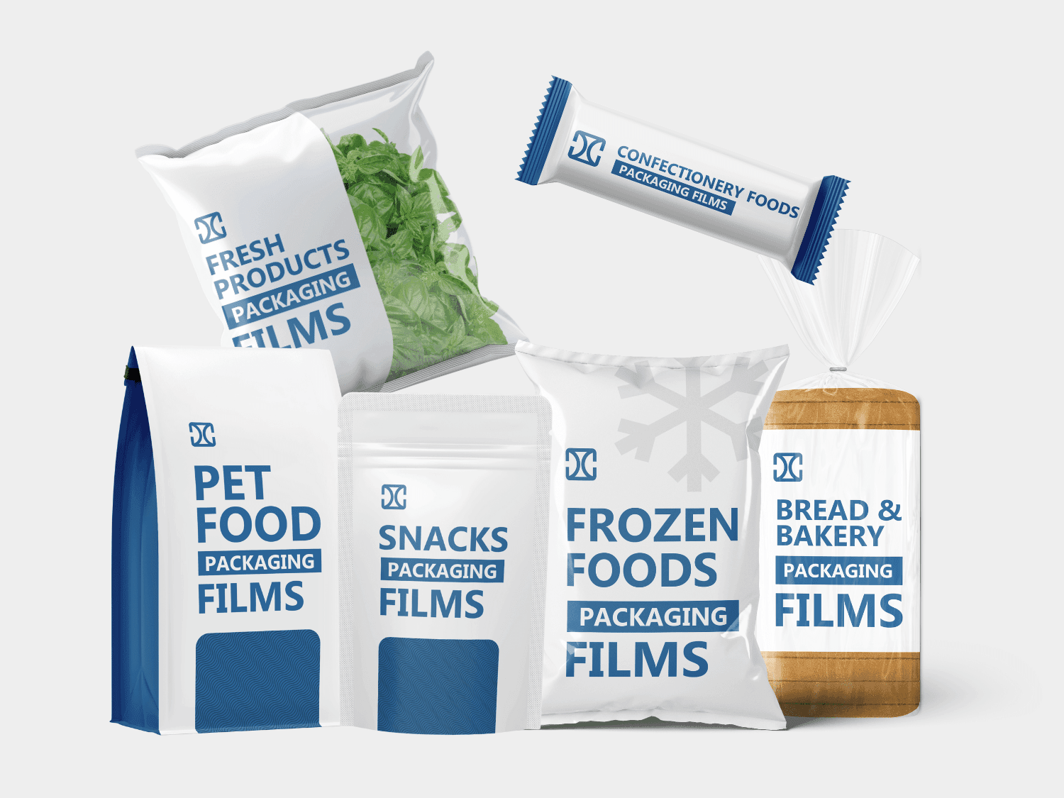 Plastchim-T packaging films for fresh products, pet food, snacks, frozen foods, confectionery and bakery
